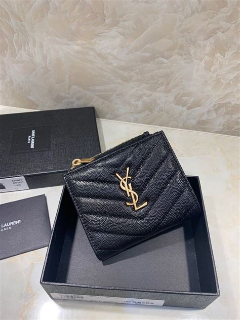 ysl small.wallet|YSL wallet dupe.